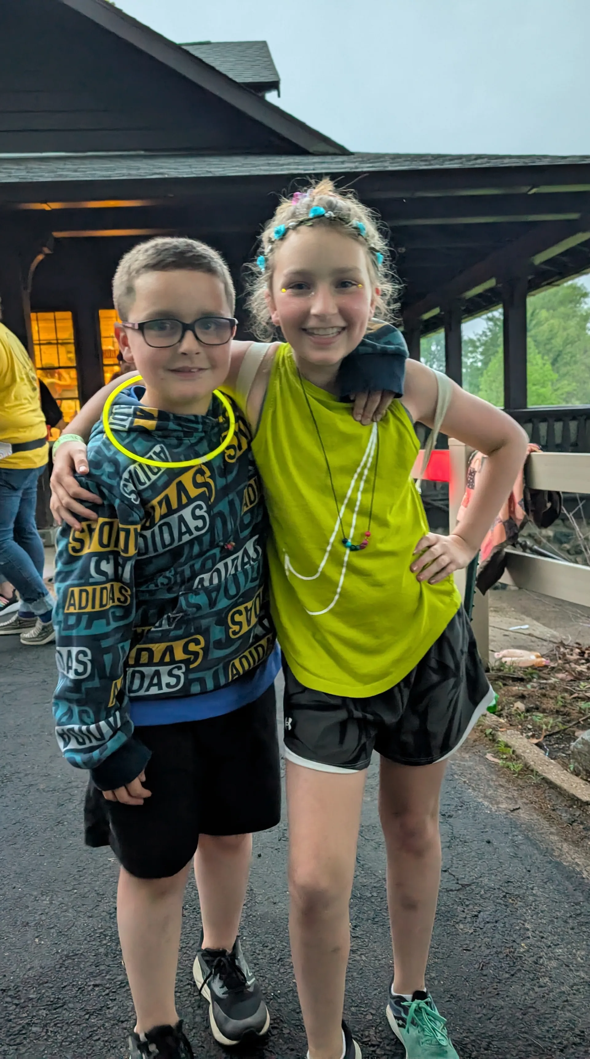 Campers enjoying activities at Camp Watcha-Wanna-Do